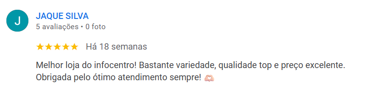 Comentário Google 1